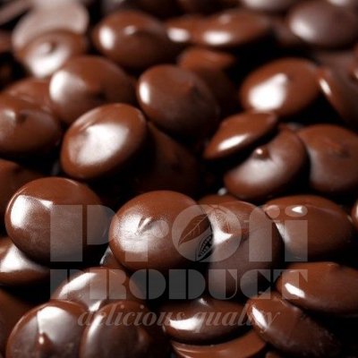 Черный шоколад 73 % монетки чипсы ТМ Мир