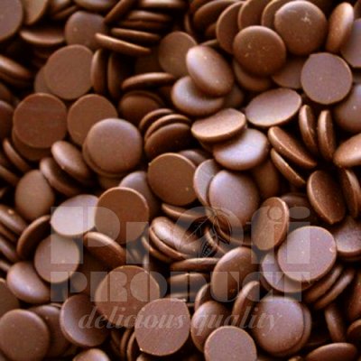 Глазур 122 чорна чіпси, какао продуктів 50%